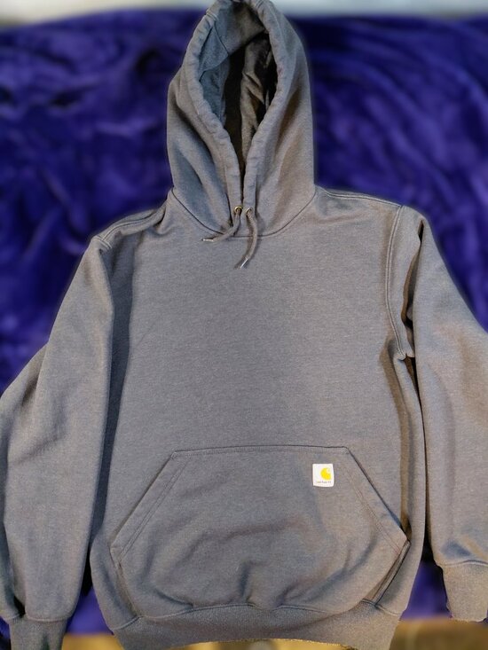 Carhartt Other - Carhartt Rain Defender Heavy Weight Hoodie Mens Small Gray